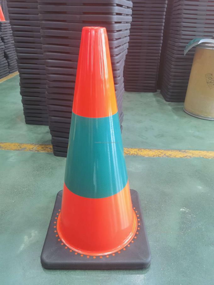 PVC 柔軟な交通コン 45cm 高さ道路警告 プラスチック安全コン 3