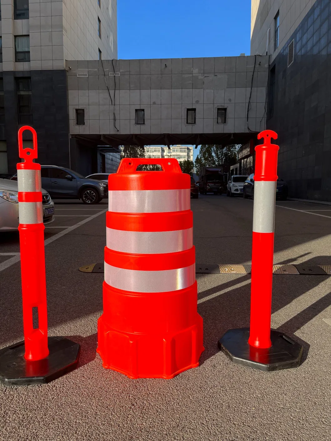 ROADSAFE ホットセール PE トラフィックドラム 衝突樽 道路安全 反射警告樽 0