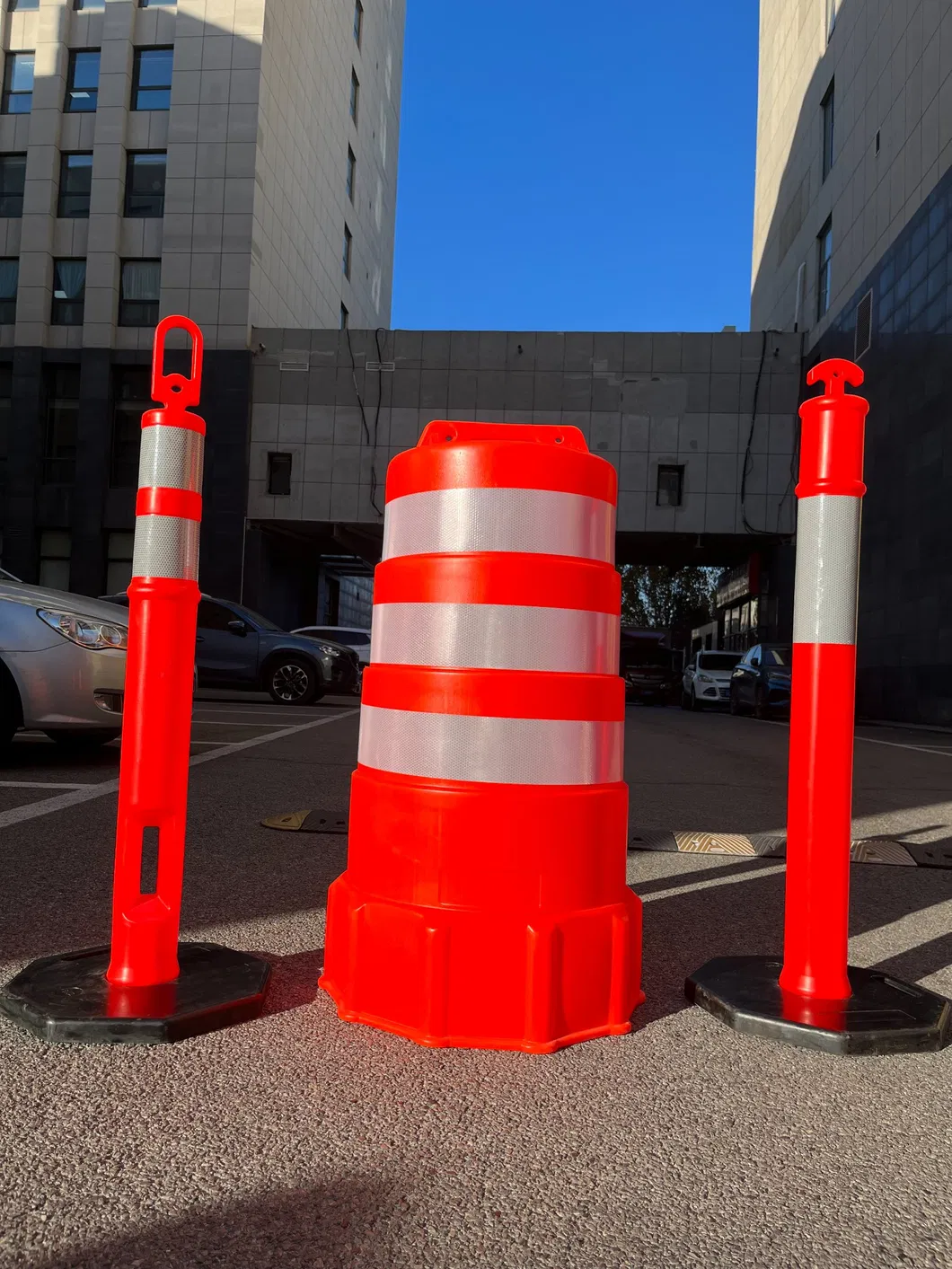 ROADSAFE ホットセール PE トラフィックドラム 衝突樽 道路安全 反射警告樽 1